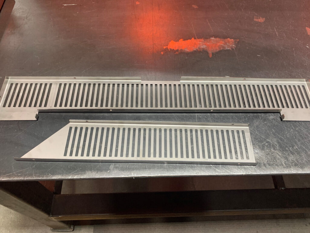 laser cut drain covers made by the Welmar Group.